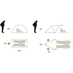 Abside Tenda Ferrino Blizzard 2 Apsis 7 Abside Tenda Ferrino Blizzard 2 Apsis -Negozio Di Campeggio abside tenda ferrino blizzard 2 apsis abside compatibile comfort spazio 3