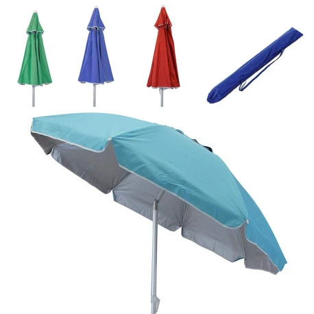 Ombrellone Spiaggia Cosma Palo Alluminio 220/32 1 Ombrellone Spiaggia Cosma Palo Alluminio 220/32