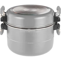 Pentole Brunner Fusion 7+1 Ø 22 8 Pentole Brunner Fusion 7+1 Ø 22 -Negozio Di Campeggio pentole brunner fusion 71 o 22 chiusura magnetica fondo ceramica antiaderente gas elettrico induzione 2