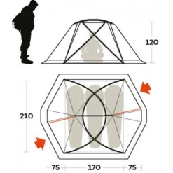 Tenda Ferrino Svalbard 3.0 -Negozio Di Campeggio tenda ferrino svalbard 3 0 universale affidabile versatile 4 stagioni 3