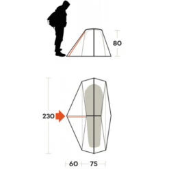 Tenda Ferrino Grit 1 5 Tenda Ferrino Grit 1 -Negozio Di Campeggio tenda grit 1 2